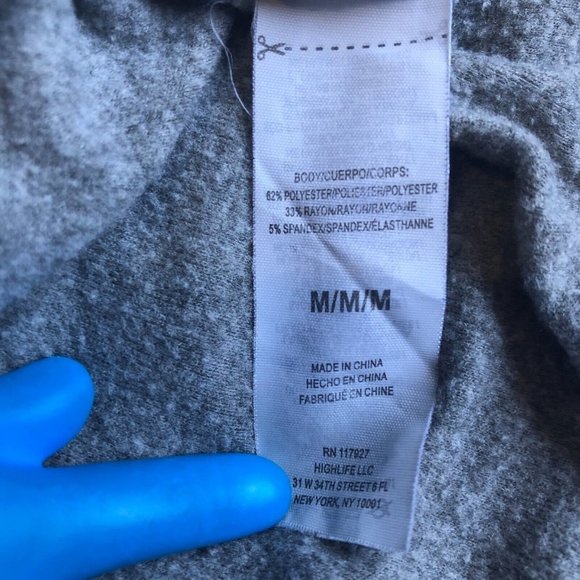 Gaiam Sweater Womens Medium Gray Pullover Long Sleeve Casual Zipper Lightweight - Picture 12 of 12